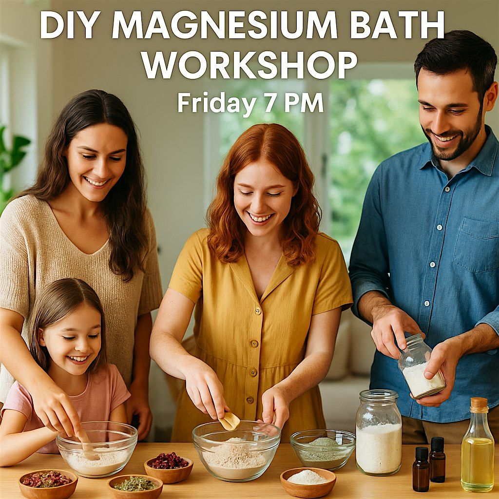 Make a Magnesium Chloride bath workshop, 7 December | Event in West Vancouver | AllEvents