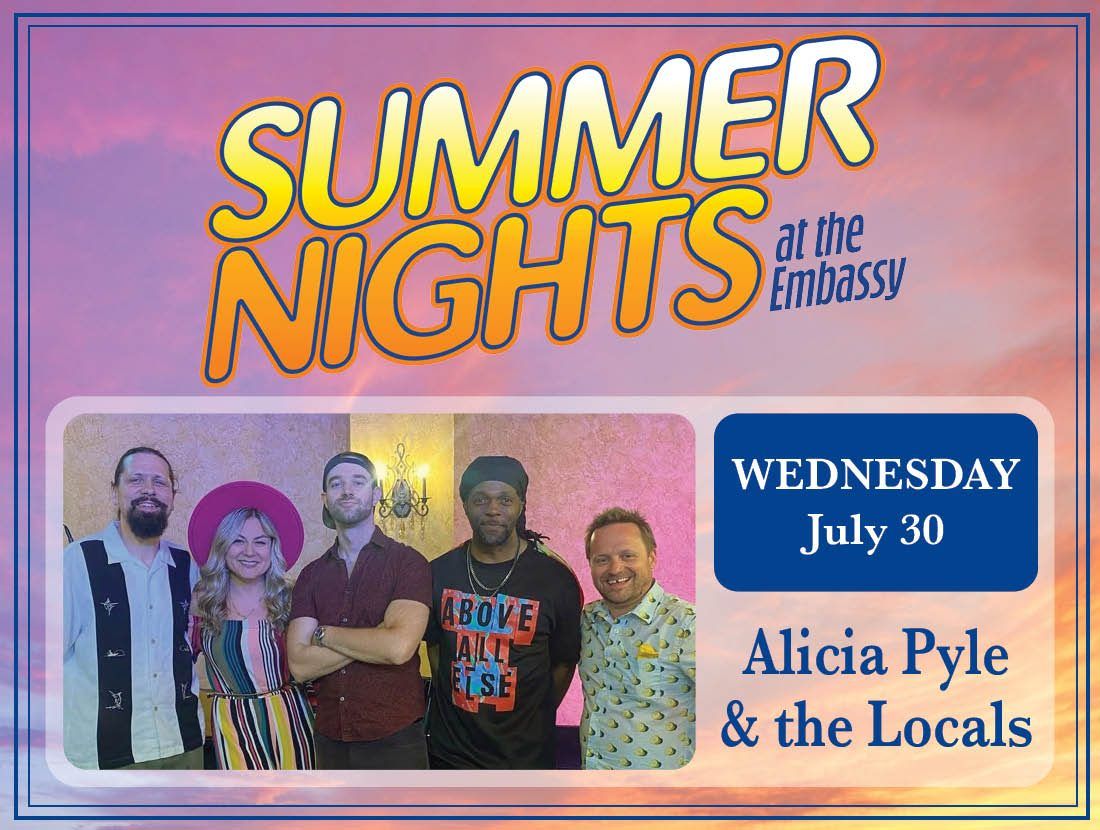 Alicia Pyle and The Locals at Embassy Theatre - Fort Wayne, 30 July | Event in Fort Wayne | AllEvents