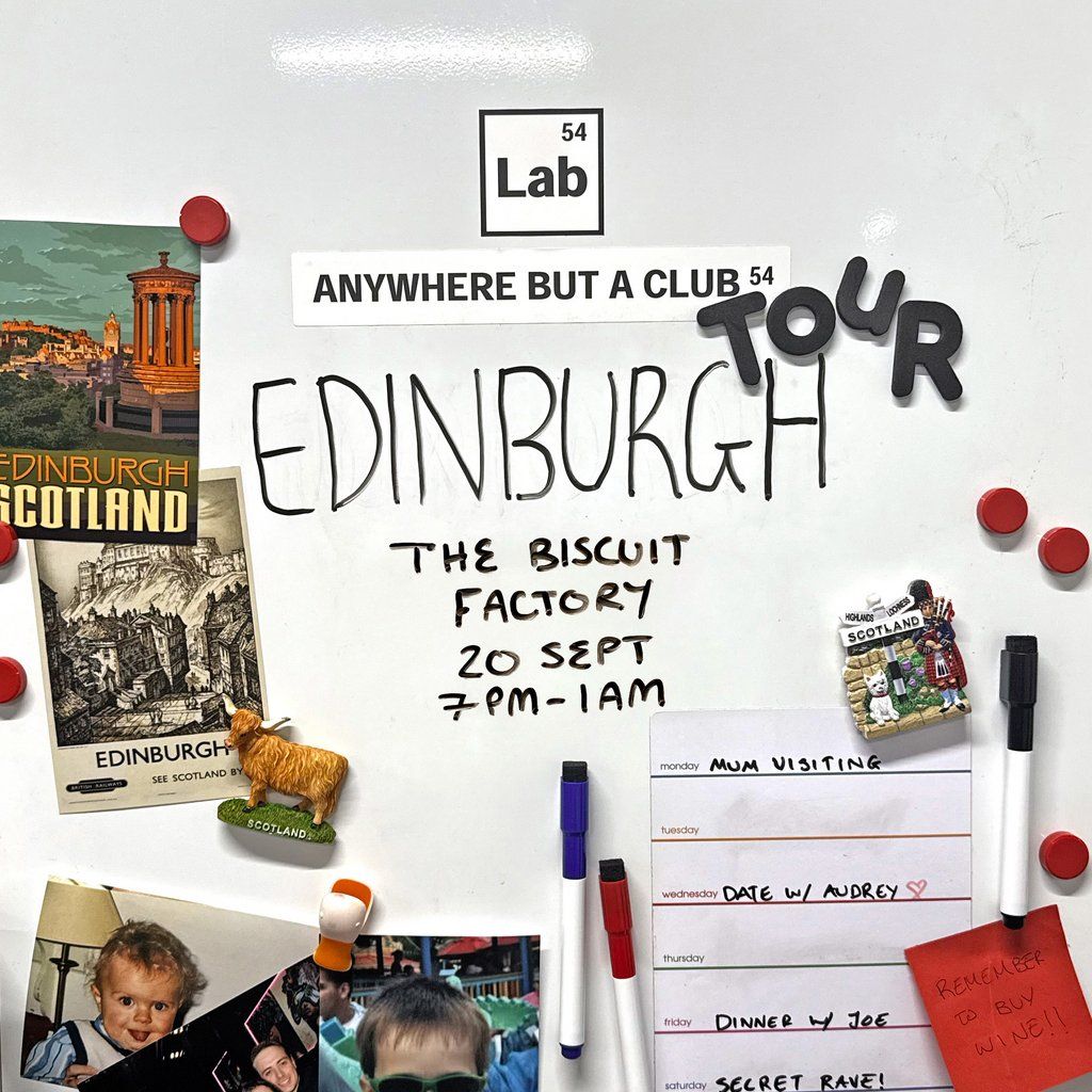 Lab54: Anywhere But A Club - Edinburgh, 20 September | Event in Edinburgh | AllEvents