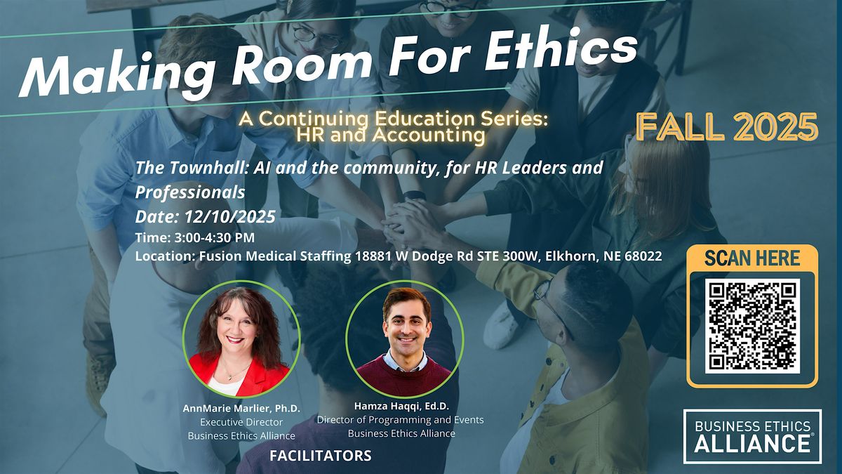 Making Room for Ethics: The Townhall, 10 December | Event in Chicago Precinct | AllEvents