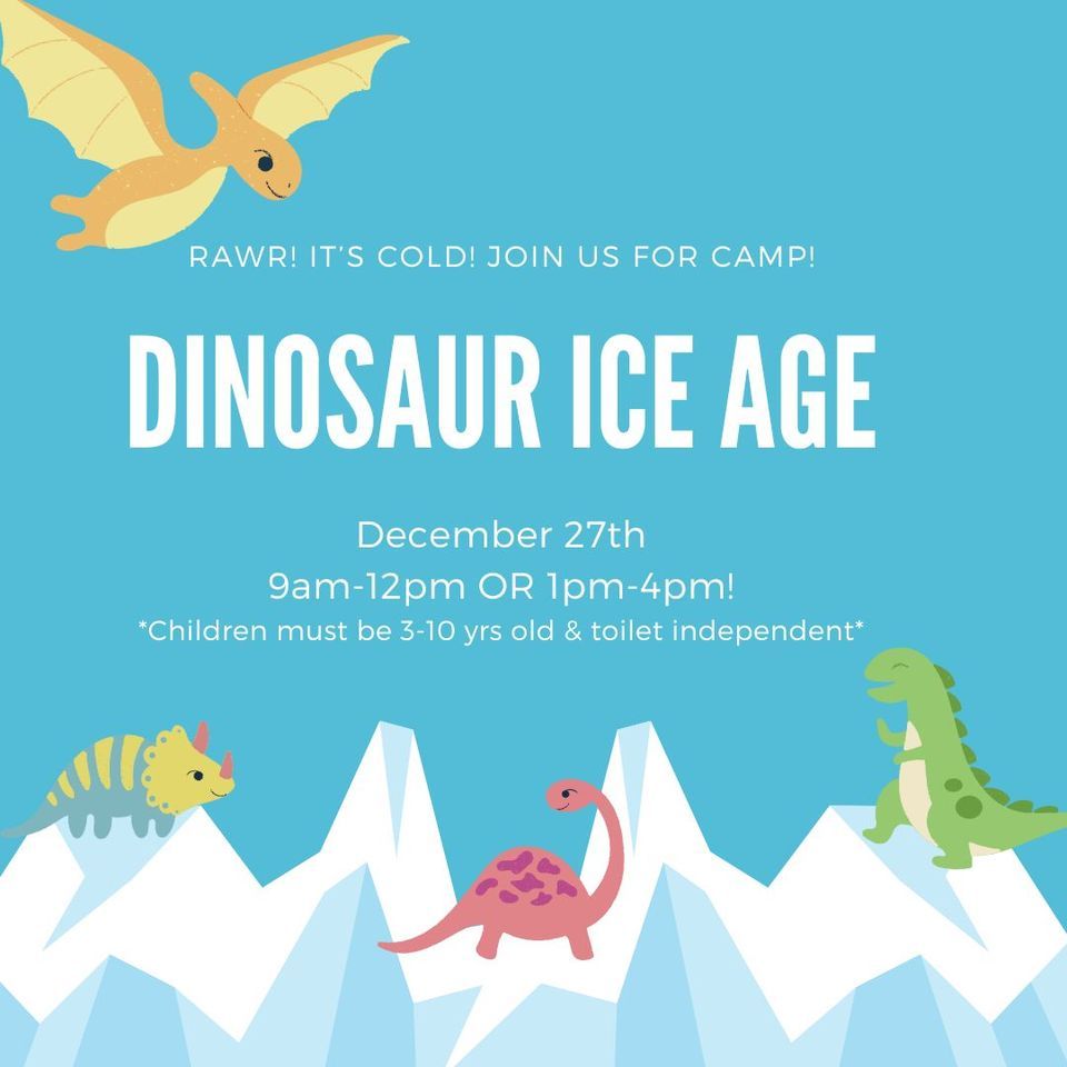 Dinosaur Ice Age Winter Camp 2023, The Little Gym of Sea Girt