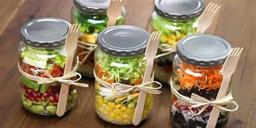 Tom Amp Kcs Salad In A Jar Party Shred10 Kickoff At 2526 S