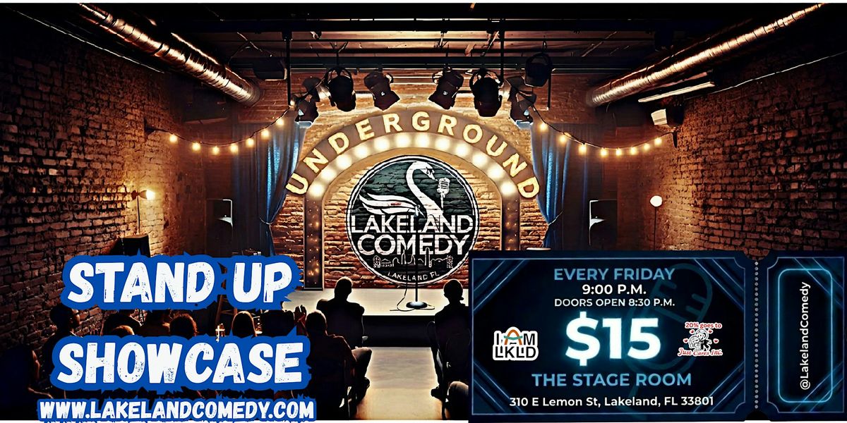 Lakeland Comedy Underground showcase!, Stage Room Lakeland | AllEvents