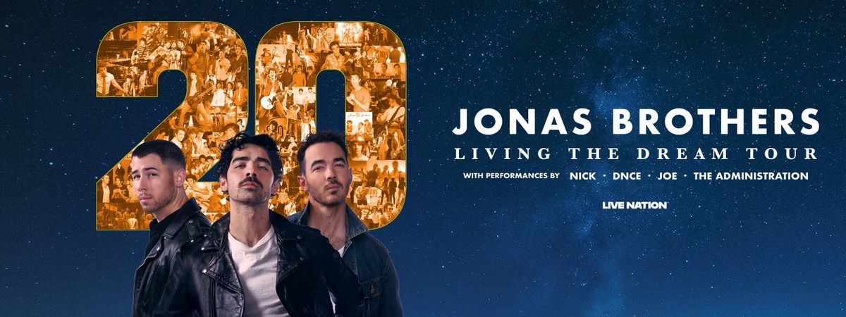 JONAS BROTHERS - JONAS20: LIVING THE DREAM TOUR, 12 November | Event in Cleveland | AllEvents