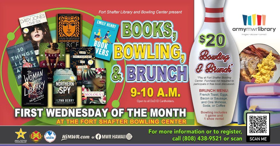 Fort Shafter Library Books, Bowling, & Brunch, Fort Shafter Bowling