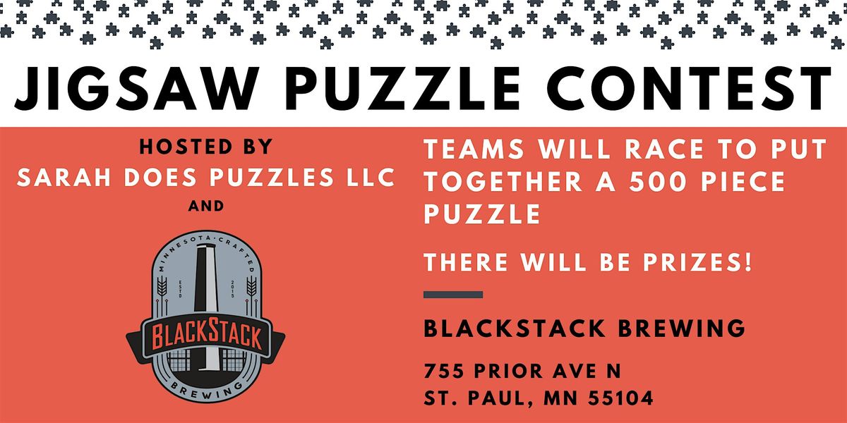 PUZZLETWIST Team Jigsaw Puzzle Contest at BlackStack Brewing - January 2026, 19 January | Event in Saint Paul