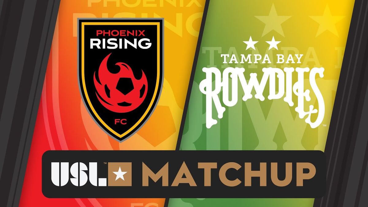 Phoenix Rising FC at Tampa Bay Rowdies at Al Lang Stadium, 16 August | Event in Saint Petersburg | AllEvents