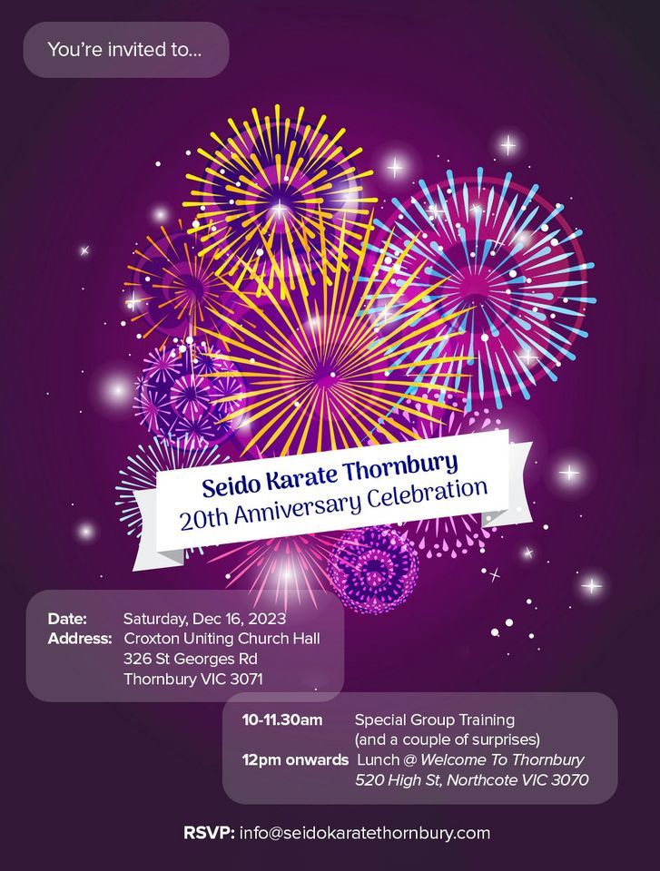 20th Anniversary Celebration, 326 St Rd Thornbury VIC 3071
