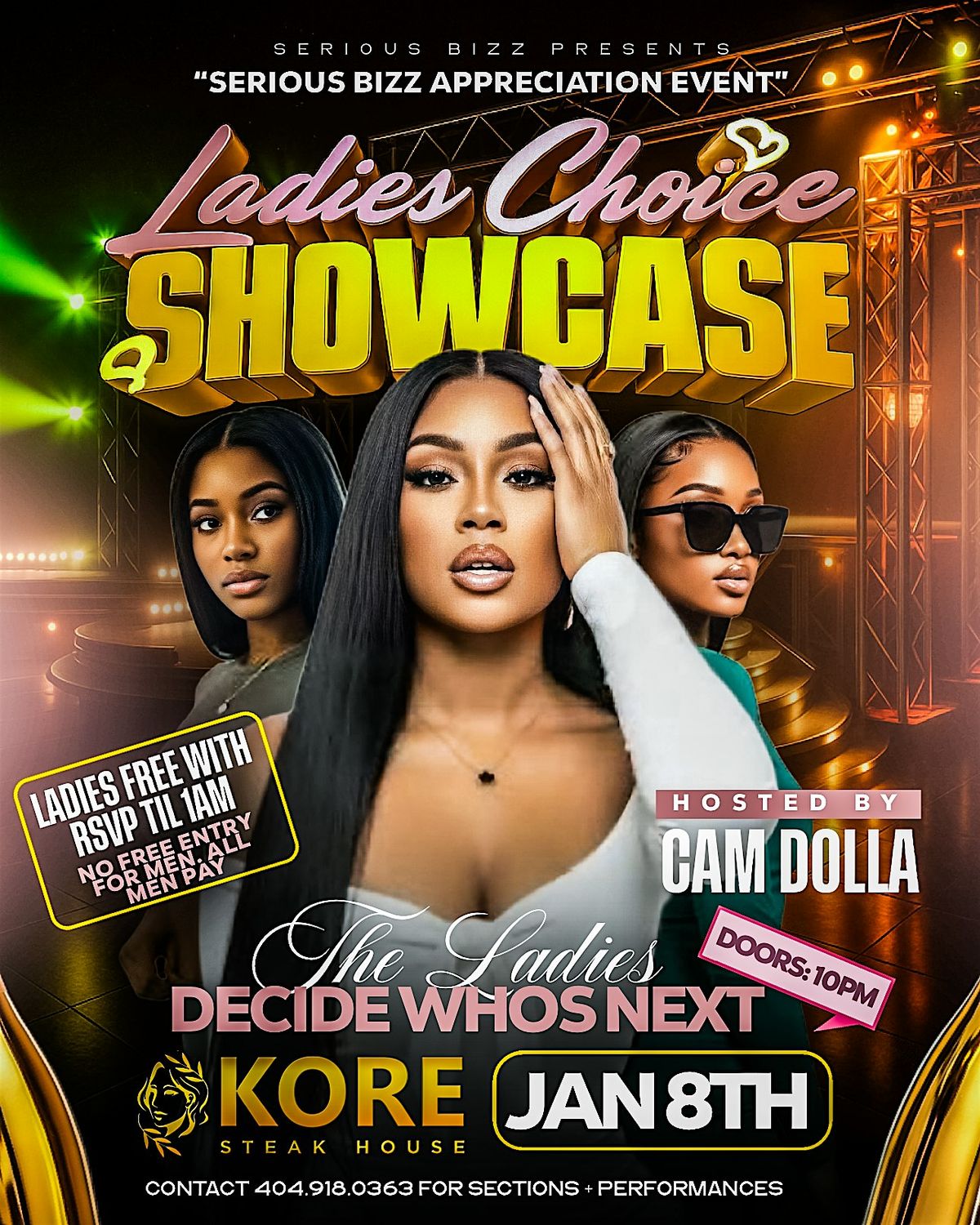 Ladies Choice ShowCase, 8 January | Event in Marietta | AllEvents
