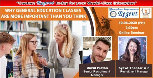 Why General Education Classes Are More Important Than You Think June 19 2020 Online Event Why General Education Classes Are More Important Than You Think June 19 2020 Online Event