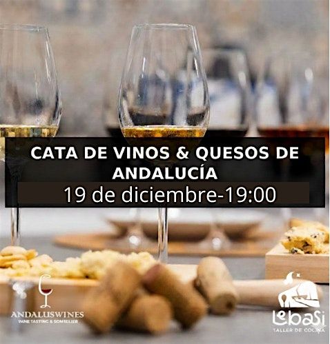 CATA DE VINOS Y QUESOS DE ANDALUCIA, 19 December | Event in Málaga | AllEvents