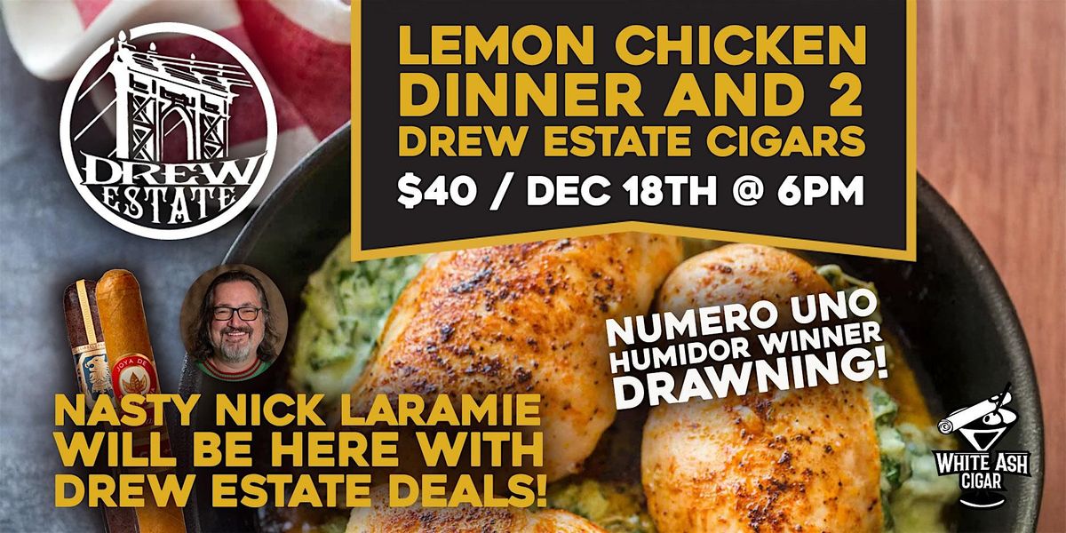 December Cigar Dinner at the White Ash, 18 December | Event in Pawtucket | AllEvents