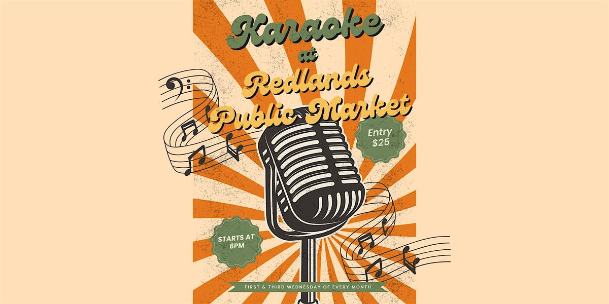 Karaoke at RPM, Redlands Public Market | AllEvents
