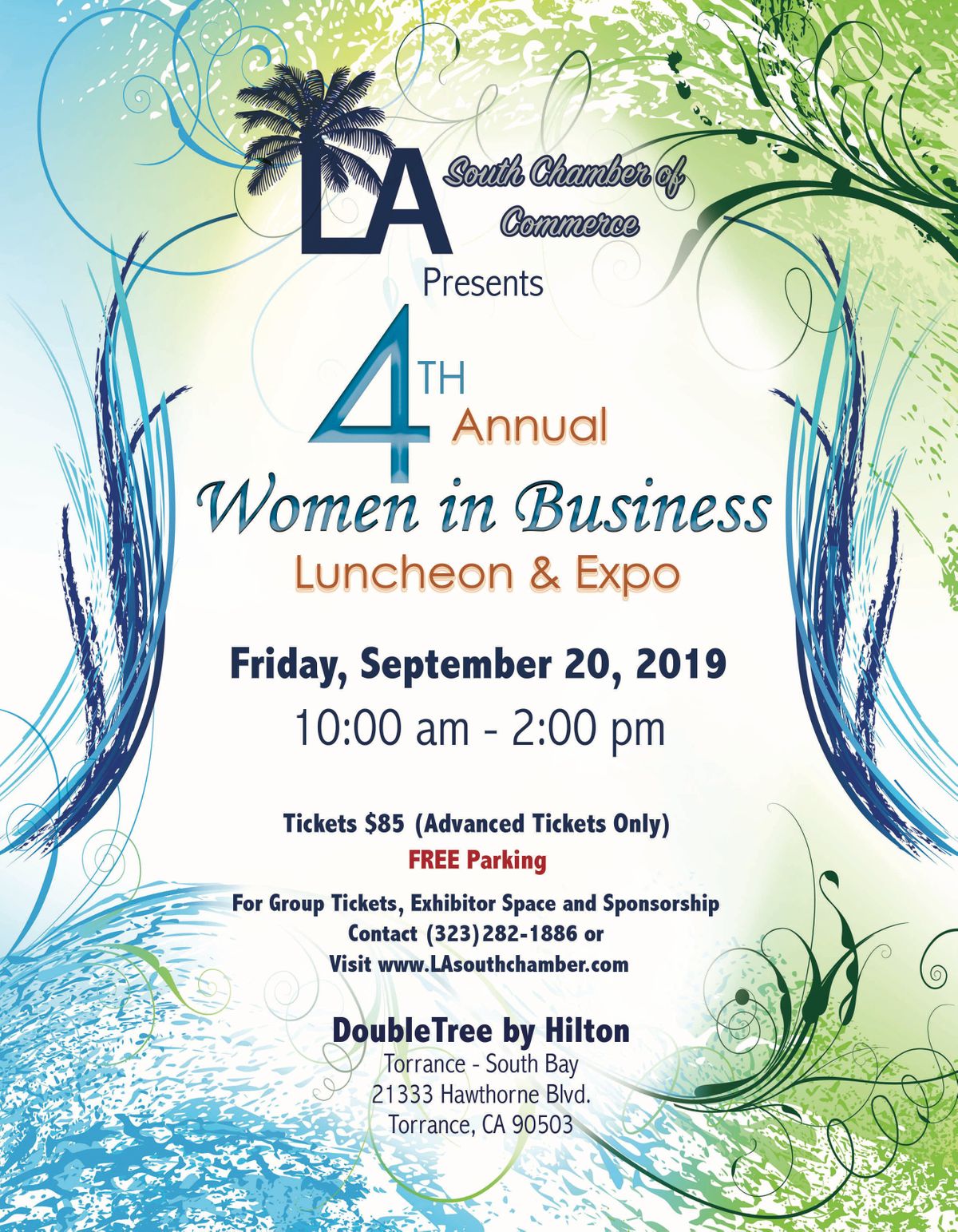 4th annual women in business luncheon expo at doubletree business luncheon invitation