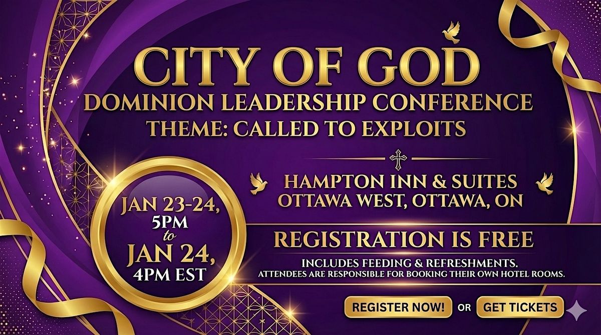 CITY OF GOD DOMINION LEADERS CONFERENCE