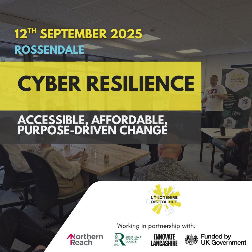 Cyber Resilience, 12 September | Event in Burnley | AllEvents