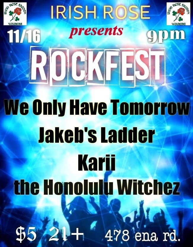 Irish Rose "ROCKFEST", Irish Rose Saloon, Tripler Army Medical Ctr