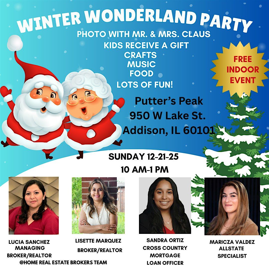 WINTER WONDERLAND PARTY, 21 December | Event in Addison | AllEvents