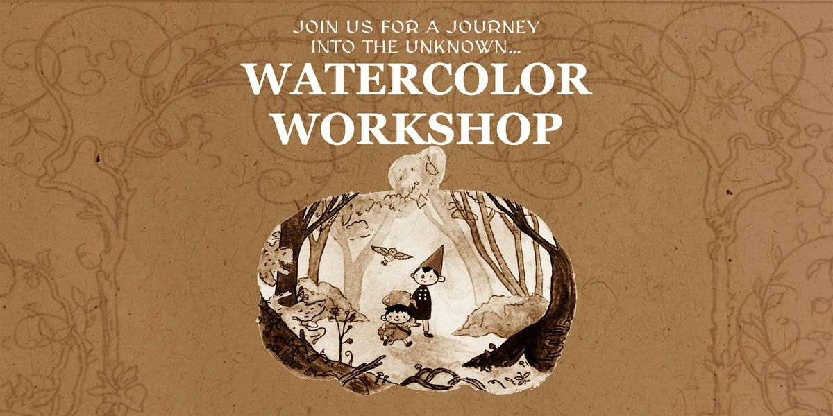 Watercolor Workshop - Over the Garden Wall Painting @ Stargazer 21+, 9 December | Event in Austin | AllEvents