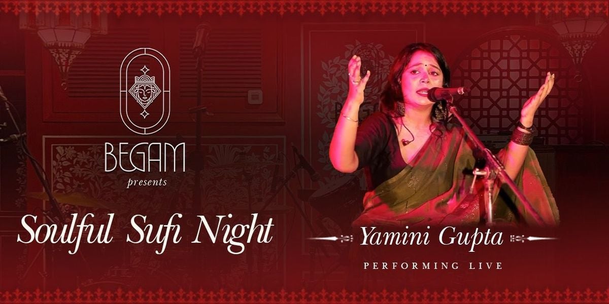 Sufi Night ft. Yamini Gupta, 23 August | Event in New Delhi | AllEvents