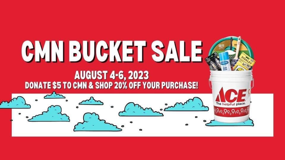 CMN Bucket Sale, Fairfax Ace Hardware (Fairfax, VA), 4 August to 6 August