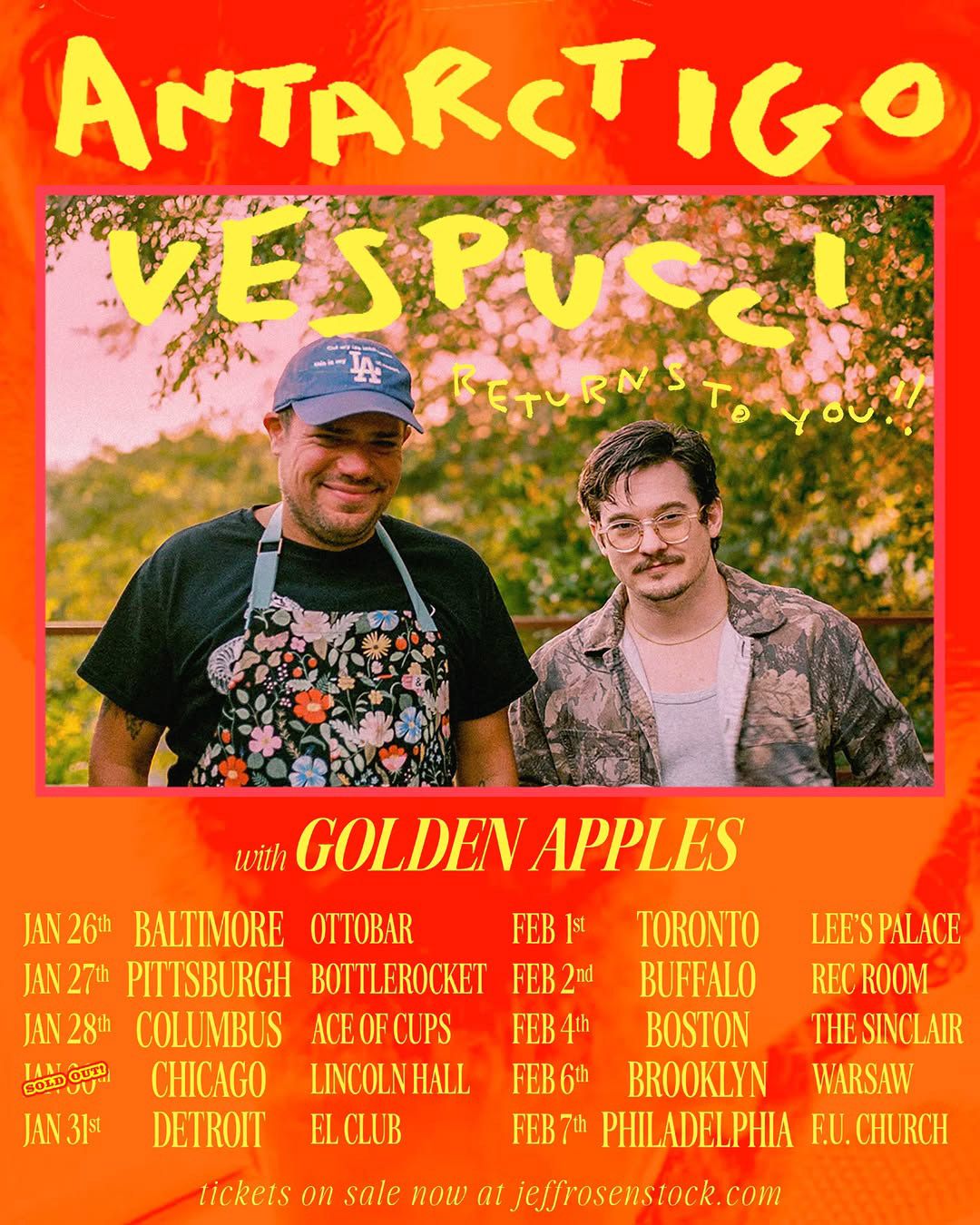 Antarctigo Vespucci, 6 February | Event in Philadelphia | AllEvents