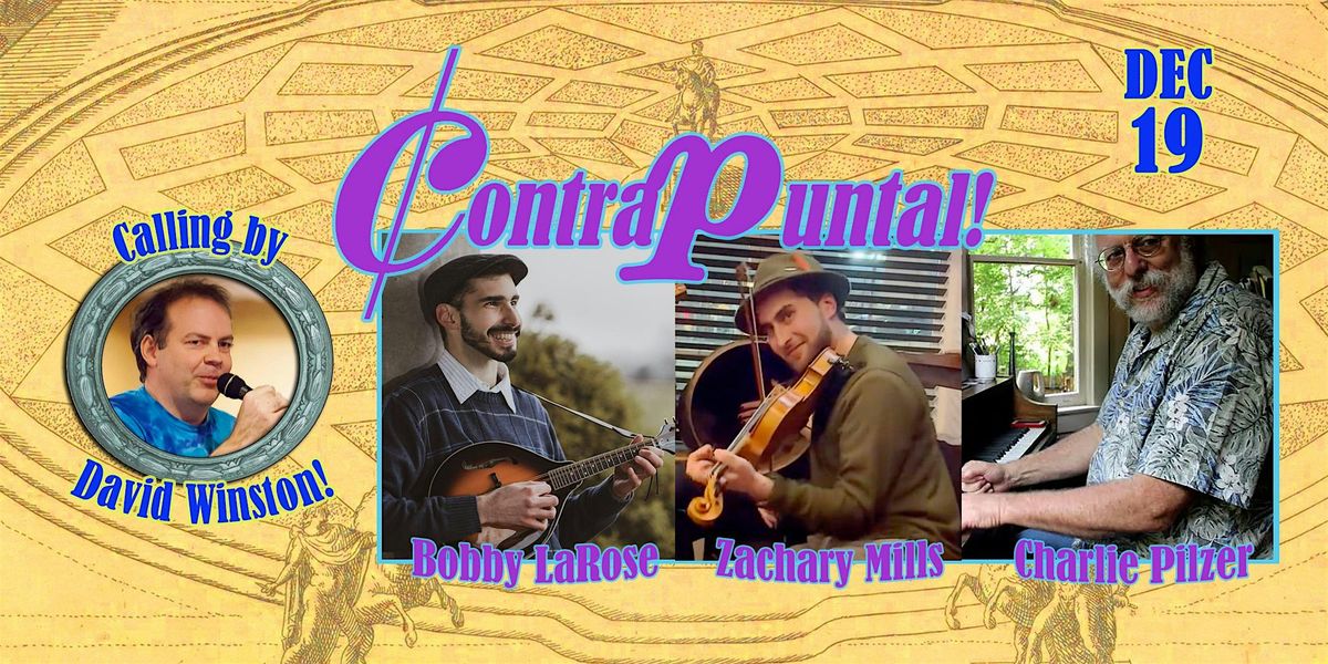 Contra Dance with Dave Winston calling to ContraPuntal!, 19 December | Event in Glen Echo | AllEvents