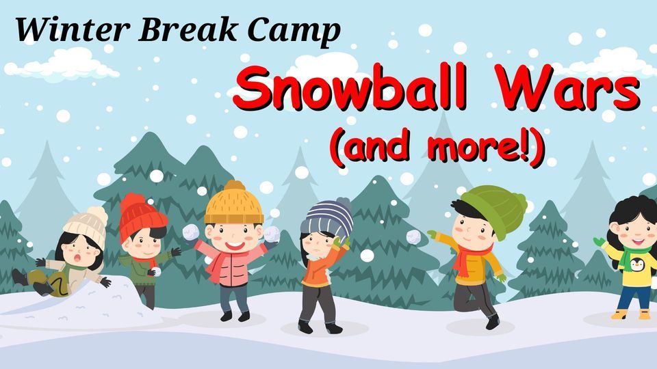 Winter Break Camp Snowball Wars!, Northwest Martial Arts, Gardnerville