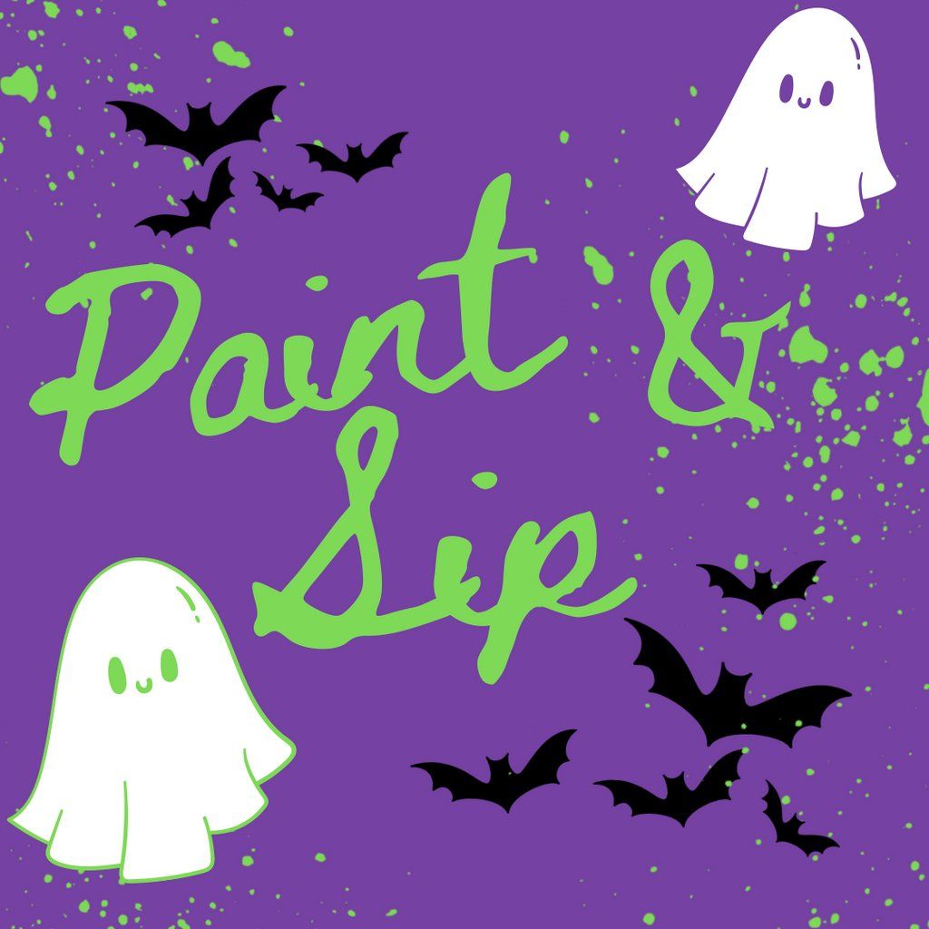 Paint and Sip Halloween special!, 31 October | Event in Cardiff | AllEvents