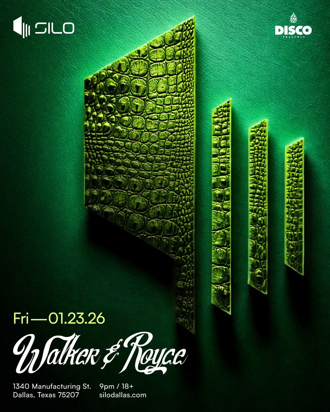 Walker and Royce, 22 January | Event in Dallas | AllEvents