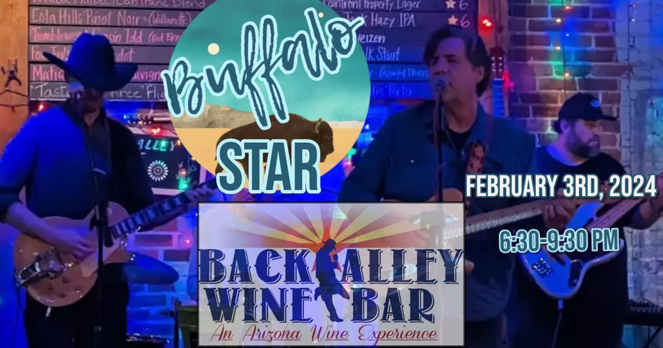 Buffalo Star The Back Alley Wine Bar, Back Alley Wine Bar, Prescott
