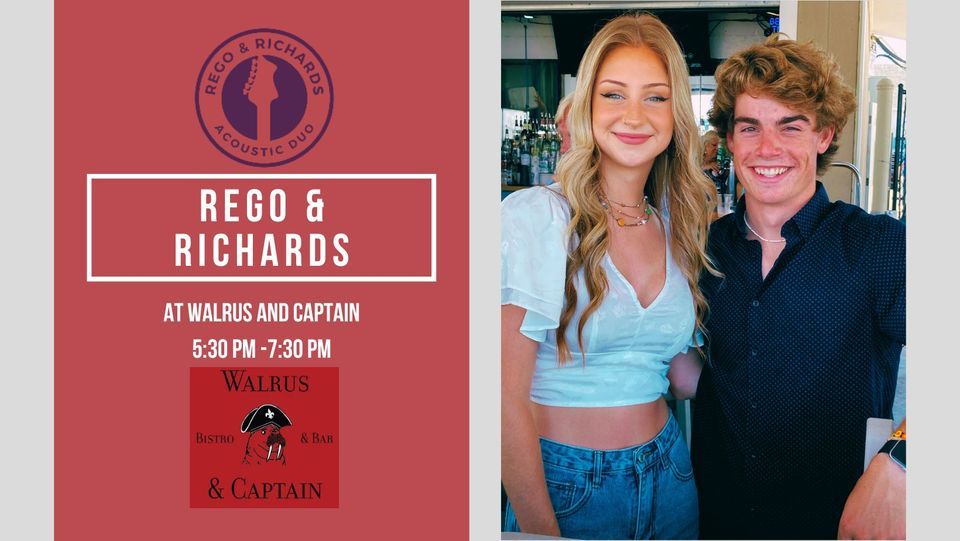 Rego & Richards at Walrus and Captain, Walrus & Captain, Mattapoisett