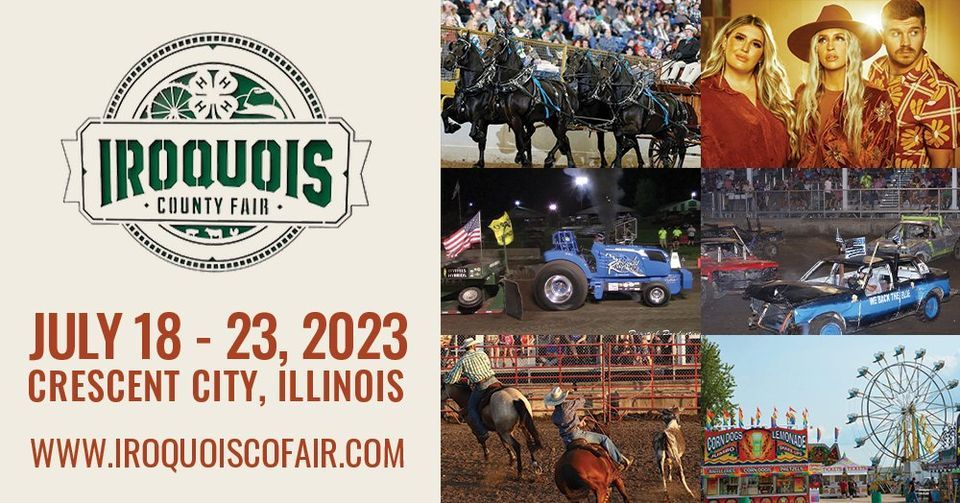 Iroquois County 4H and Agriculture Fair, Iroquois County Fair, Milford