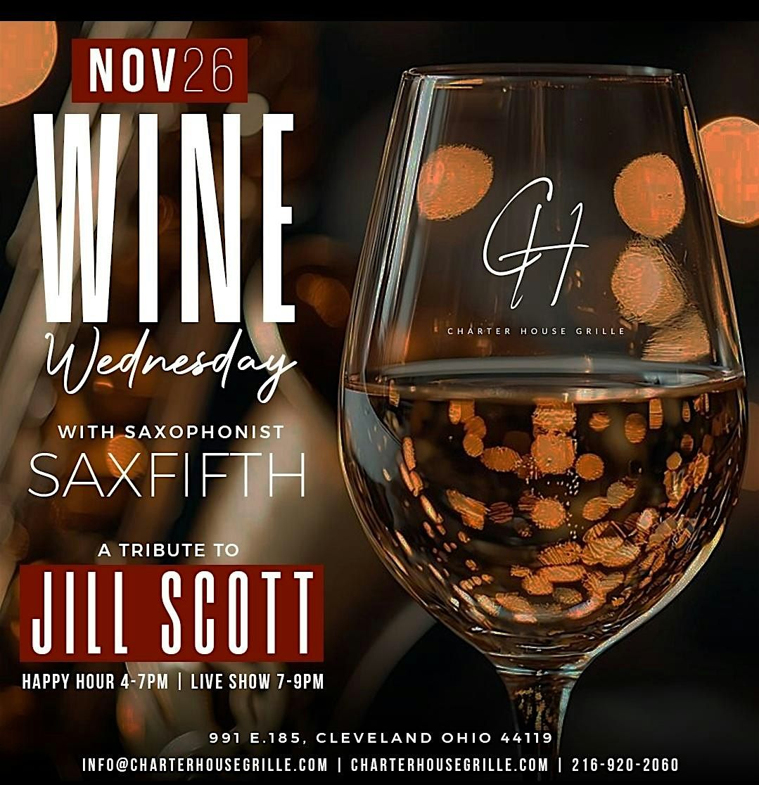 Wine Down Wednesdays with Saxophonist SaxFifth, 26 November | Event in Cleveland | AllEvents