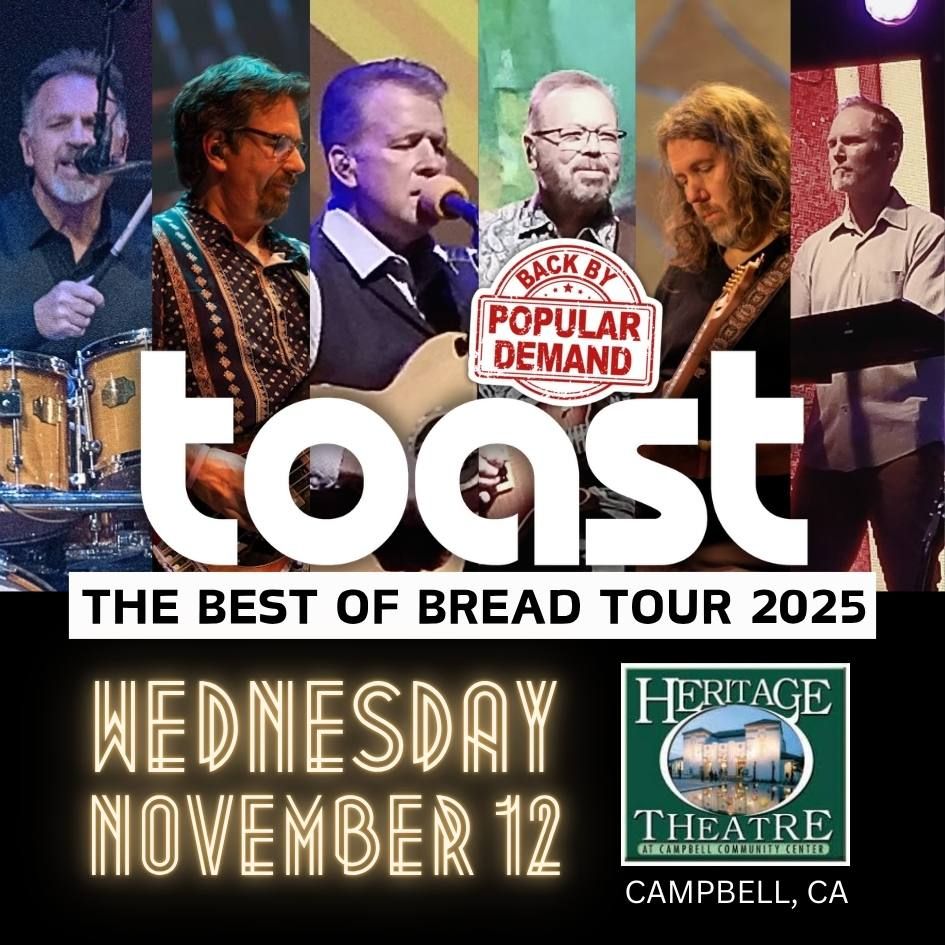Toast - The Best of Bread at del Lago Resort & Casino, 3 April | Event in Waterloo | AllEvents