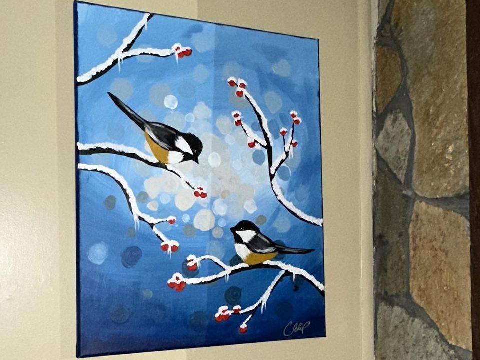 Paint Party Chickadees, Stettler Mall, January 21 2024 AllEvents.in
