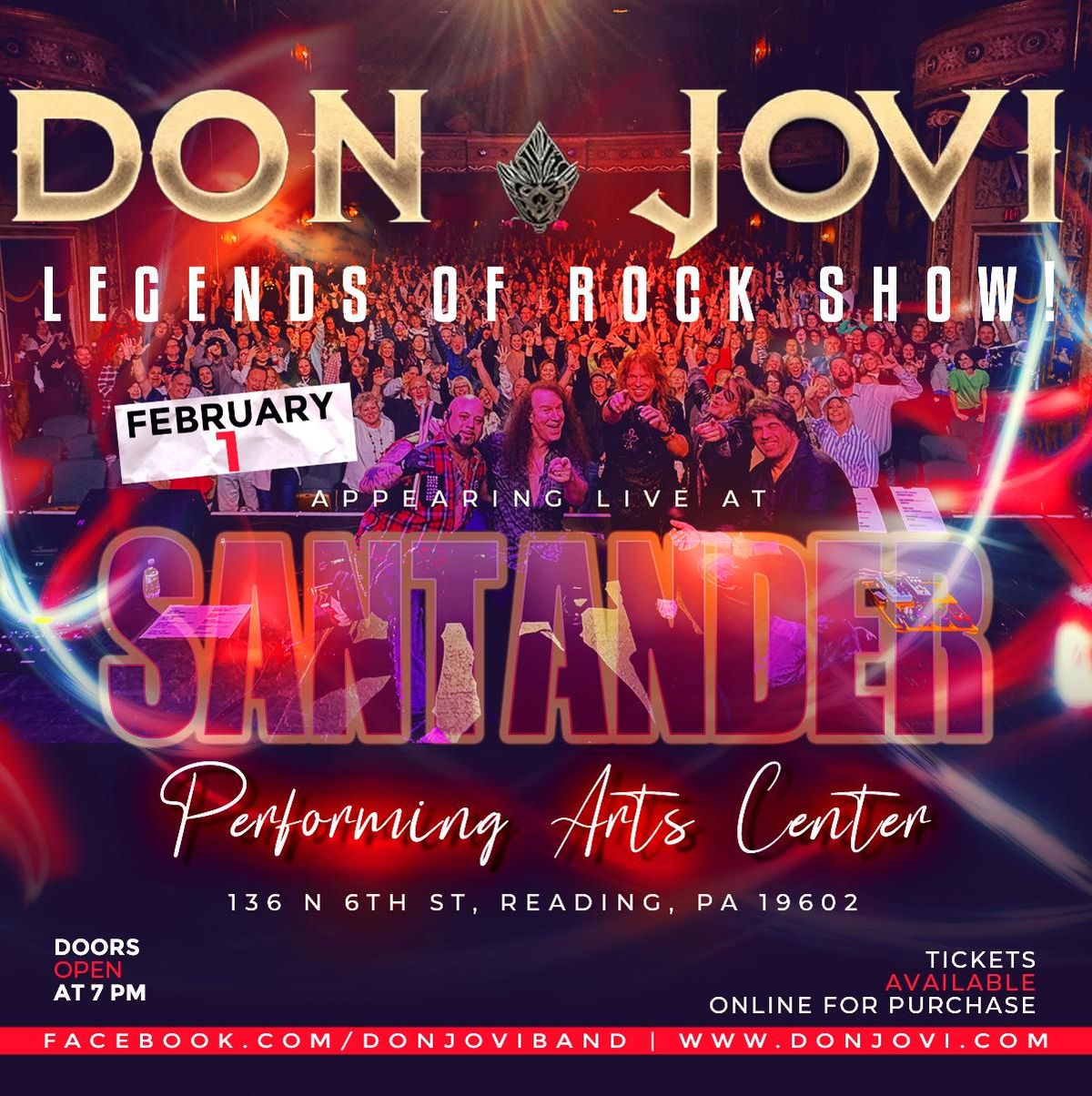 Legends of Rock at Theatre du Casino du Lac Leamy, 9 August | Event in Gatineau | AllEvents