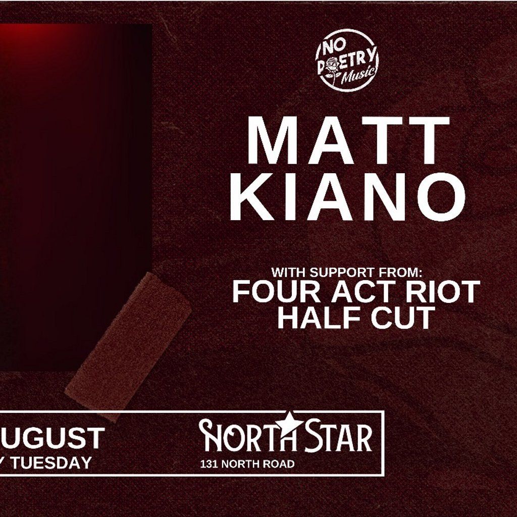 LOCAL! LIVE! LOUD! Presents Matt Kiano, Four Act Riot, Half Cut, 12 August | Event in Cardiff | AllEvents