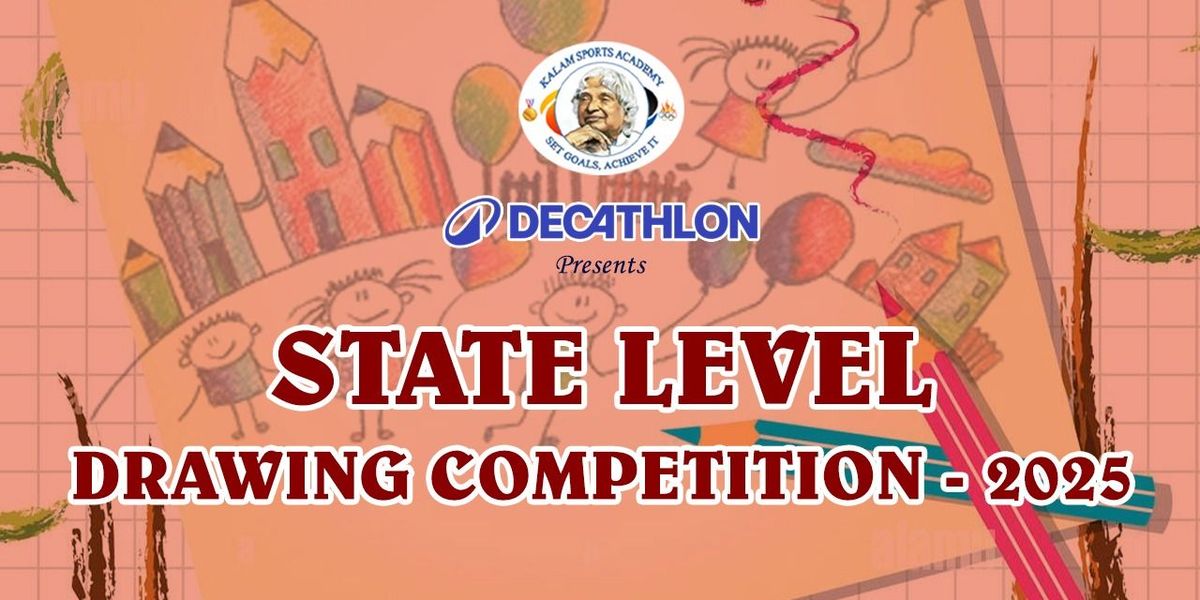 State Level Drawing Competition Aug 2025, 31 August | Event in Chennai | AllEvents