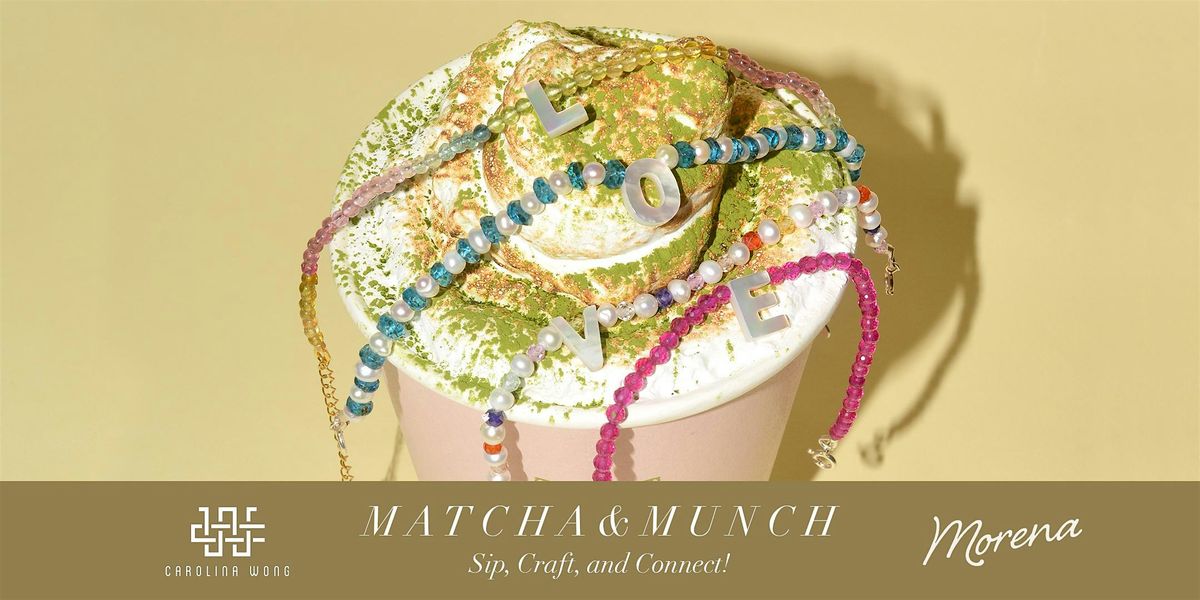 Matcha & Munch – Sip, Relax, and Craft Your Own Bracelet!, 11 December | Event in London | AllEvents