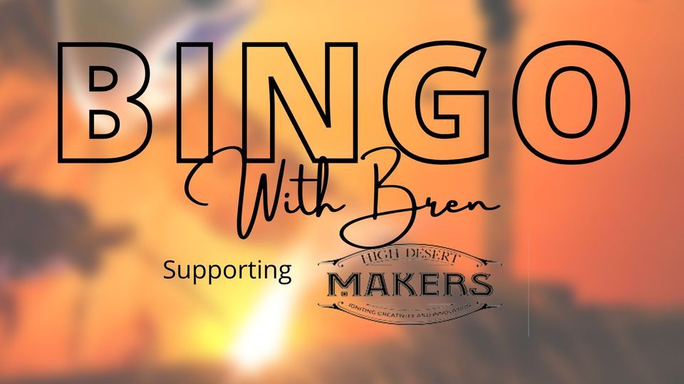 Bingo with Bren Supporting High Desert Makers, Bevel Craft Brewing