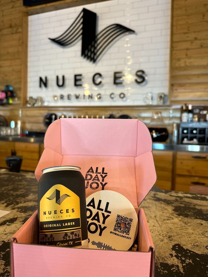 Nueces Brewing x All Day Joy Candle Nueces Brewing and