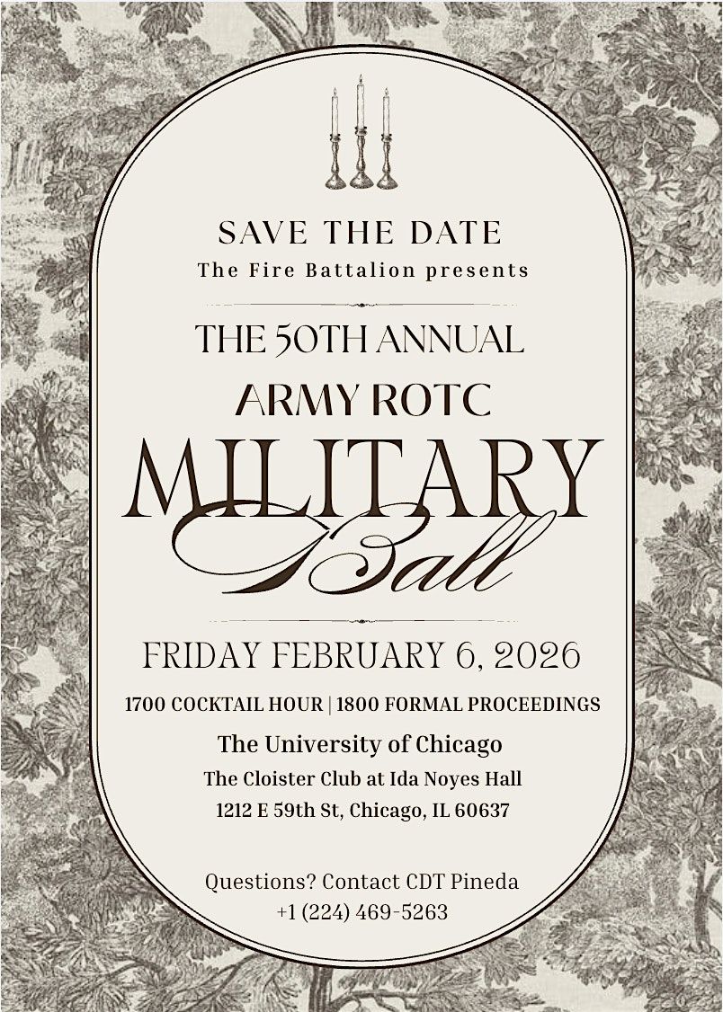 50th Annual Army ROTC Military Ball, 6 February | Event in Chicago | AllEvents