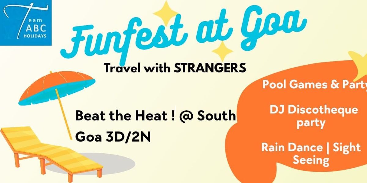 Funfest at GOA, 17 May | Event in Goa | AllEvents