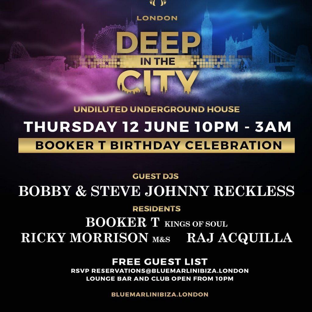 Deep In The City Launch Night! | Event in London | AllEvents