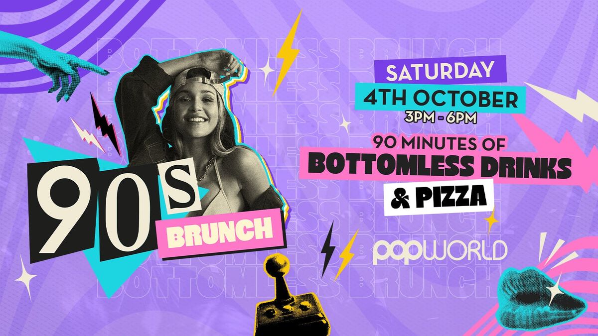 90's Bottomless Brunch, 4 October | Event in Bournemouth | AllEvents