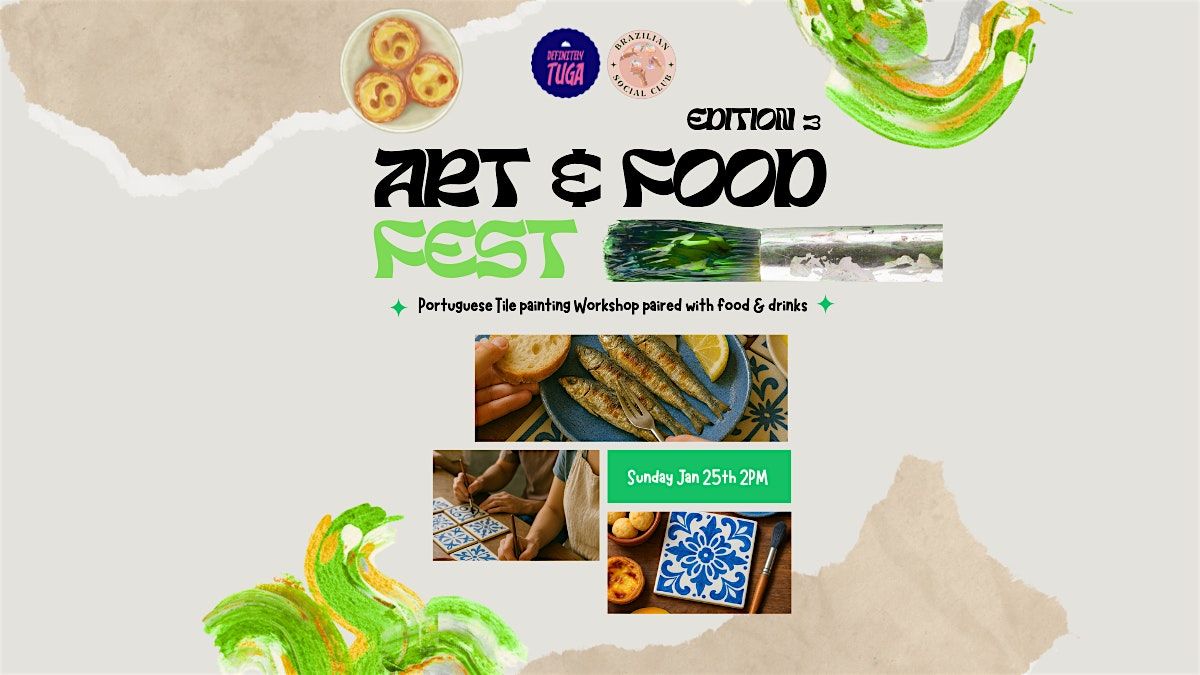 Art & Food Fest | Tile painting workshop, 25 January | Event in Amsterdam | AllEvents