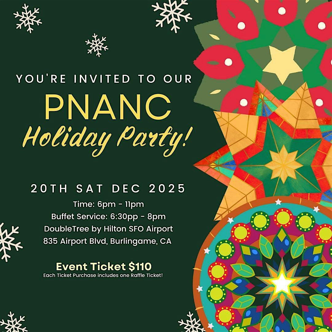 PNANC Holiday Party! Pasko sa Nayon!, 20 December | Event in Burlingame | AllEvents