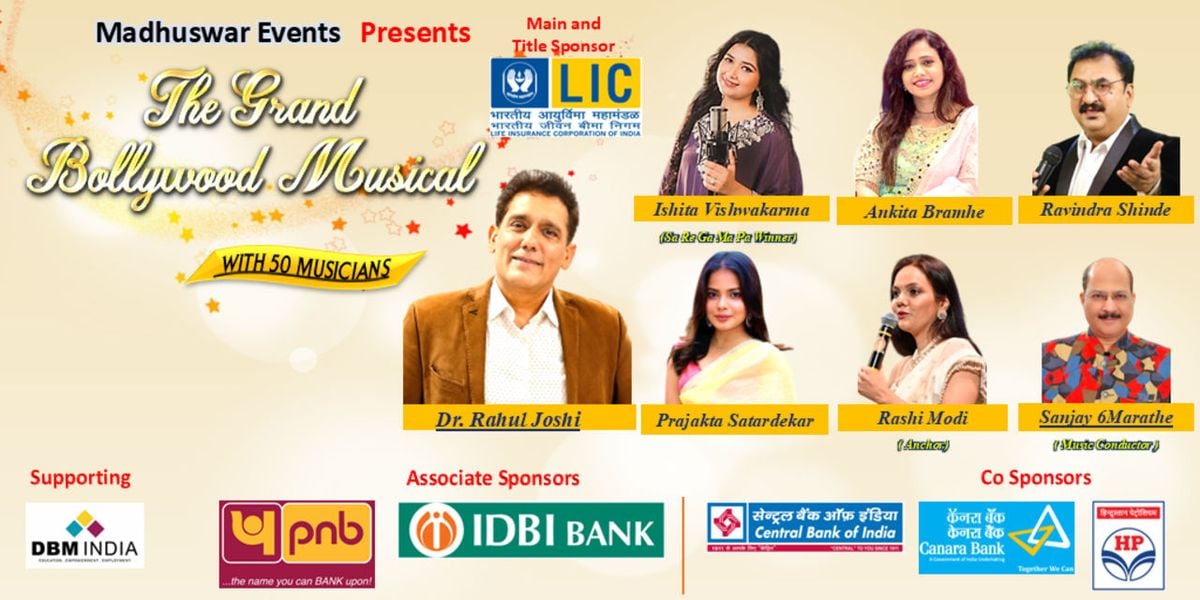 Grand Bollywood Musical — event poster