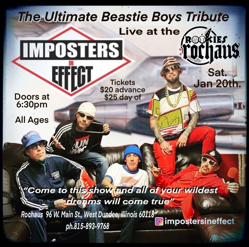 Imposters in Effect a Beastie Boys Tribute, Rookies Rochaus, Dundee